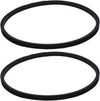 O-490E 490mm Inner Girth Transmission Belt 2pcs for Washing Machine