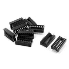 Dual Row Through Hole 2 x 8 Pin DIP IC Sockets Block Adapter, 10 Pieces