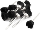 Metal Shank Nylon Bristle Head Grinding Brushes Polishing Tool 10PCS