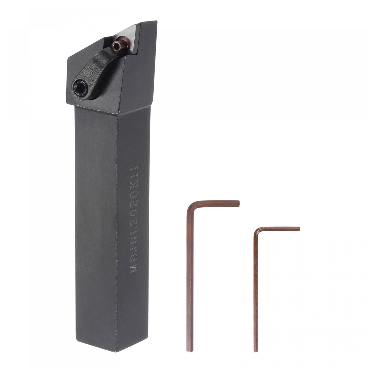 Indexable CNC Lathe Turning Tool Holder, 93° MDJNL2020K11 3/4" Shank 42Cr Steel Carbide Turning Tool Holder for Turning Grooving Threading