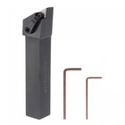 Indexable CNC Lathe Turning Tool Holder, 93° MDJNL2020K11 3/4" Shank 42Cr Steel Carbide Turning Tool Holder for Turning Grooving Threading