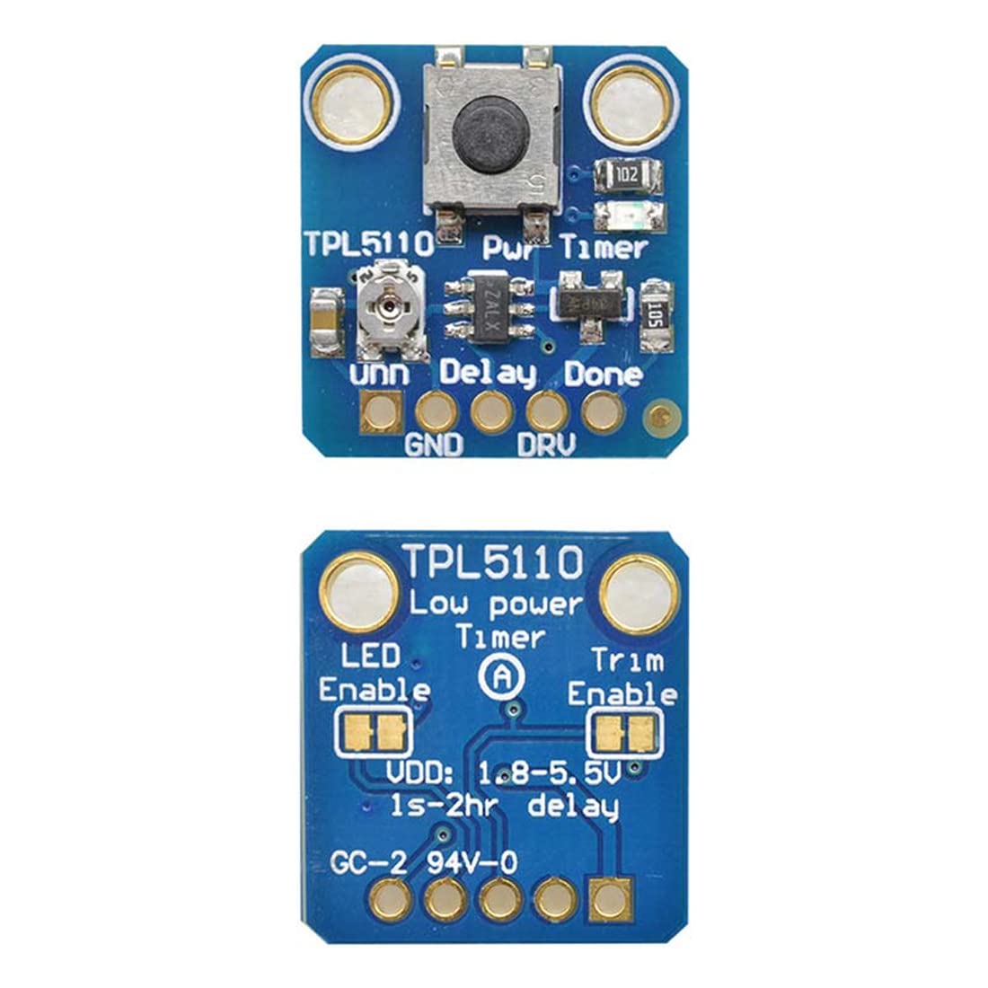 LinkMejor Module d'interface Temporisateur TPL5110 Faible Consommation d'Energie 20uA Carte d'interface Temporisateur à Faible Consommation 3-5V