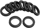 Wire Protective Black Rubber 40mm Inner Dia Double Sided Grommet