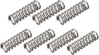 Compression Spring - 1.2mm Wire Dia, 8mm OD, 25mm Free Length Spring Steel Extension Spring,Silver,7Pcs