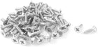 4mmx10mm Self Tapping Phillips Flat Head Sheet Metal Screws 60Pcs