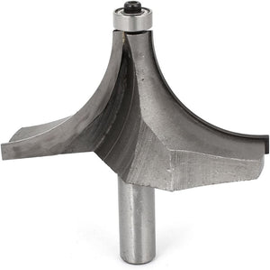 1/2" x 3" Woodworking End Bearing Corner Rounding Over Router Bit
