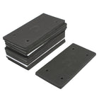 10 Pcs Rectangle Adhesive Foam Replacement Sander Back Mat Fit Rectangular Sander