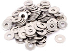 Screws Repair Part 4mm 304 Stainless Steel Flat Washer Spacer 100pcs