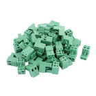 50Pcs 300V KF2EDGK 5.08mm Pitch 2-Pin PCB Screw Terminal Block Connector