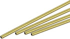 Brass Round Tube 1.6mm OD 0.25mm Wall Thickness 300mm Length Pipe Tubing 4 Pcs