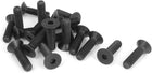 M8 x 30mm Metric Hex Socket Countersunk Head Screw Bolts Black 20PCS