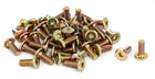M6x15mm Flat Hex Socket Head Hexagon Furniture Bolts Connector Fastener 50pcs