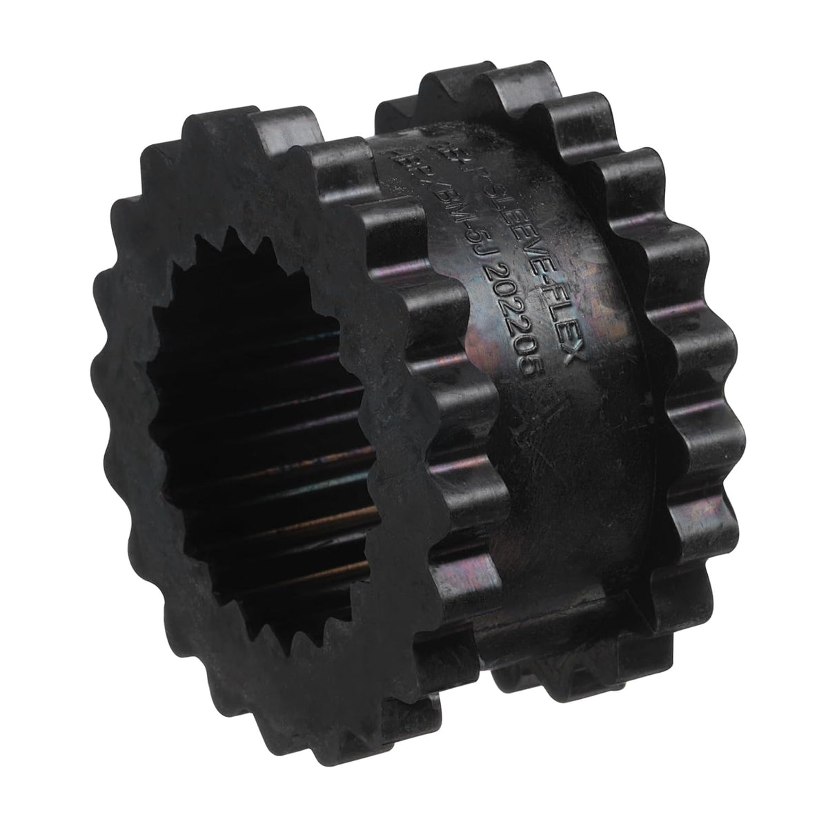 Manchon d'Élastomère de Connexion 4JE Manchon de Gear de Connexion Insert en Design Solide Caoutchouc Nitrile 1.34" ID x 2.31" OD x 1.25" Longueur d'Élastomère