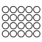 Nitrile Rubber O-Rings, 13mm OD 10mm ID 1.5mm Width, Metric Sealing Gasket, Pack of 20
