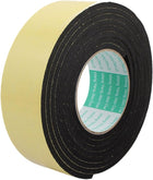 3Meter 50mm x 5mm Single-side Adhesive Shockproof Sponge Foam Tape Yellow Black