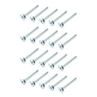 M6x60mm Furniture Bolts Hex Socket Screws Fastener Zinc Plated 20pcs