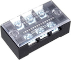 Dual Rows 10 Positions 600V Wire Barrier Block Terminal Strip Connector (600V 25A 3P)