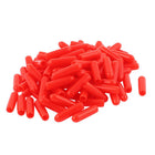 a16053100ux0047 100Pcs 3mm Inner Dia Vinyl End Cap Wire Cable Tube Cover Protector