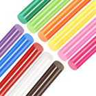 LinkMejor 11pcs Hot Glue Sticks for Glue Gun 7/16-inch x 10-inch Mini Hot Melt Adhesive Glue Stick Colorful