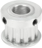 Aluminum MXL 25 Teeth 10mm Bore Timing Belt Idler Pulley Flange Synchronous Wheel for 10mm Belt 3D Printer CNC