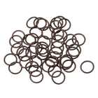 Fluorine Rubber O-Rings 12mm OD 10mm ID 1mm Width, Metric FKM Sealing Gasket, Pack of 50