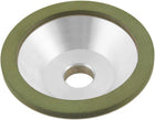 75% 240 Grit Resin Bond Bowl Shape Diamond Grinding Wheel Grinder 100mm x 32mm