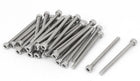 M4x50mm Thread 304 Stainless Steel Hex Socket Head Cap Screw Bolt DIN912 35pcs