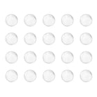 7mm Solid Round Clear Glass Ball Boiling Stones Soda Lime Glass Beads 100pcs