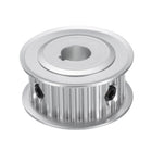 5M-25T-1/2B Timing Belt Pulley 1/2" Bore, 25 Teeth Aluminum Alloy Synchronous Wheel with Keyway, Pitch 5mm Tooth for 15mm Width Belt