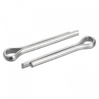 Split Cotter Pin, 6mm x 35mm Stainless Steel Clip Fastener Fitting for Automotive, Mechanics, Silver Tone, 4Pcs