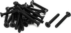 3/16-Inch x 1-1/2-Inch Grade 10.9 Countersunk Flat Head Hex Socket Cap Screw Black 25pcs