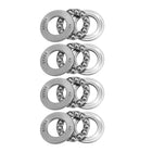 51103 Thrust Ball Bearings 15mm x 30mm x 9mm Chrome Steel Single Direction 4pcs