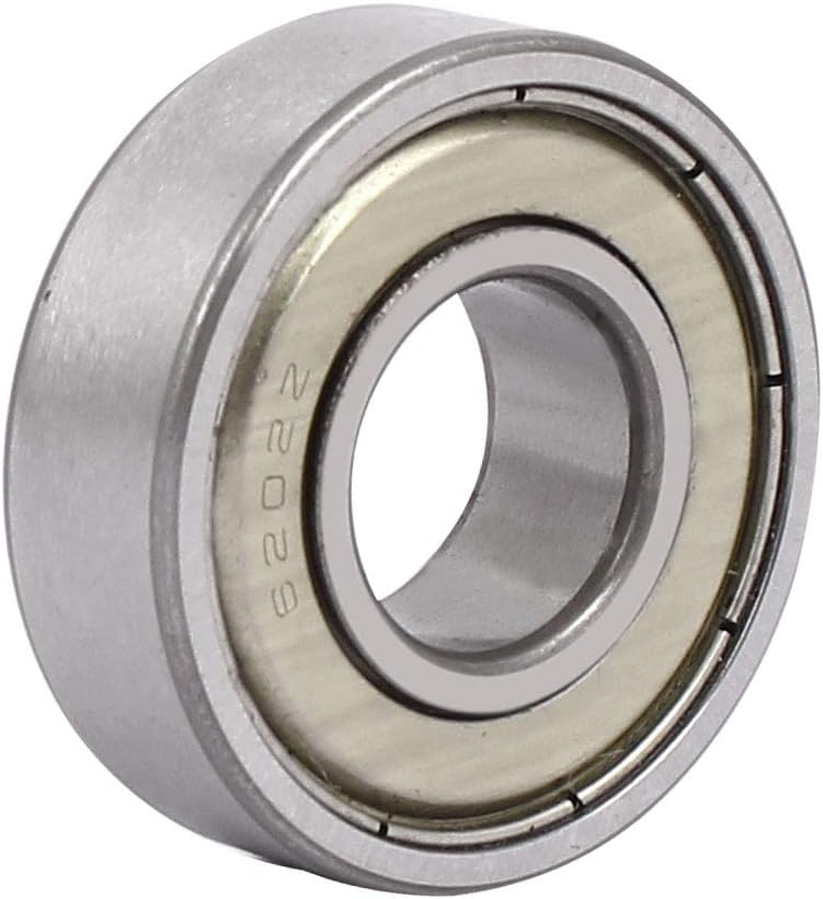 6202Z 35mmx15mmx11mm Double Shielded Deep Groove Ball Bearing