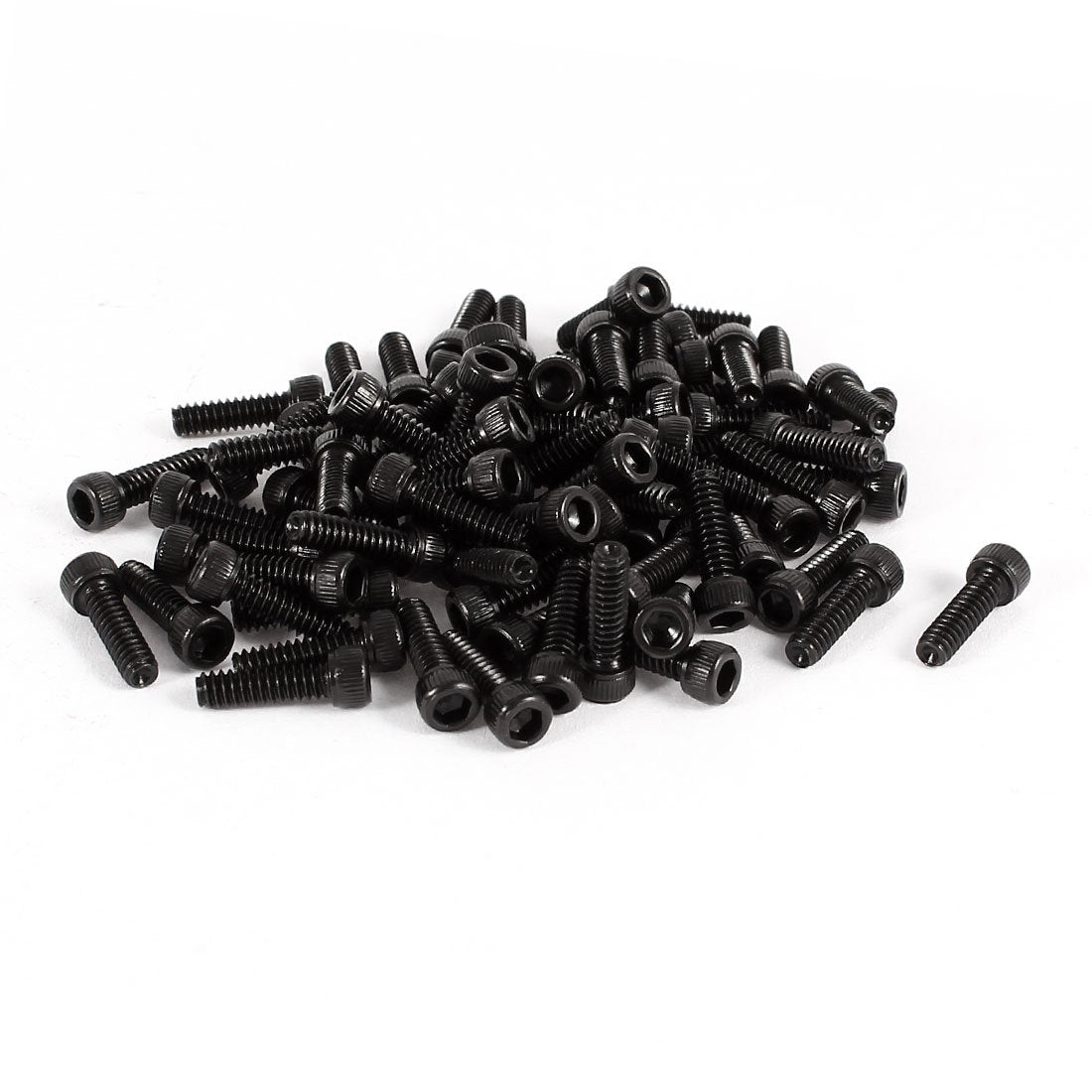 100 Pcs 12.9 Alloy Hex Key Socket Head Cap Screws Bolts UNC 4#-40x3/8