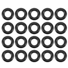 Nitrile Rubber O-Rings, 6mm OD 3mm ID 1.5mm Width, Metric Sealing Gasket, Pack of 20