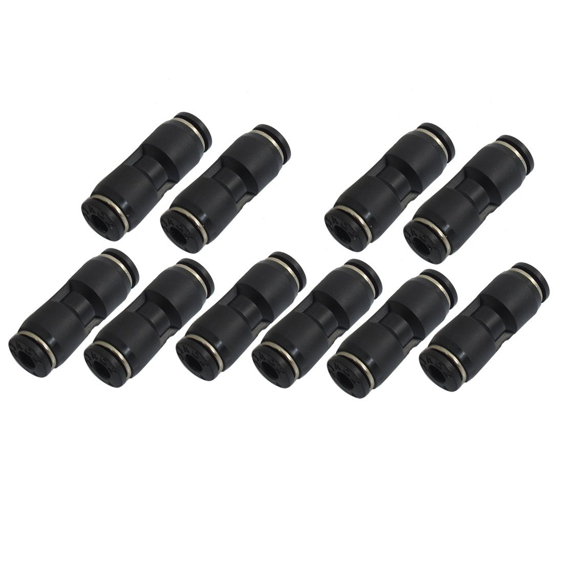 10 Pcs Air Pneumatic 4mm to 4mm Straight Push in Connectors Fitting