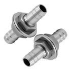 LinkMejor stainless 5/8" putken kääntökaulalevy laite tasalevyllä 2kpl