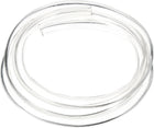 PVC Tubing, 8mm ID x 14mm OD - 6 Feet Long Clear Vinyl Water Pipe, Lightweight Plastic Flexible Water Pipe for Aquaponics, Air Hose, Irrigation