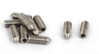 M5x12mm 304 Stainless Steel Spring Hex Socket Ball Point Grub Set Screws 10pcs