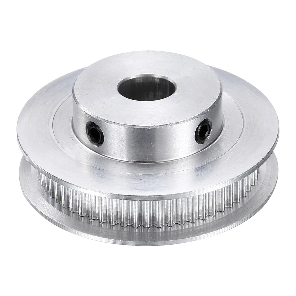 GT-2 60T Pulley Synchronous Wheel 10mm Bore, Aluminum Timing Pulley 60 Teeth, Fit Width 6mm Timing Belt for 3D Printer CNC Machine