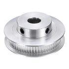 GT-2 60T Pulley Synchronous Wheel 10mm Bore, Aluminum Timing Pulley 60 Teeth, Fit Width 6mm Timing Belt for 3D Printer CNC Machine