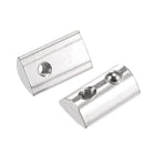 M4 T Slot Nuts Roll in Spring T-nut with Ball Carbon Steel for 4040 Series Aluminum Extrusion Profile Rail with 8mm Slot 12Pcs