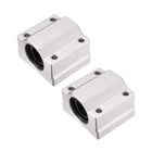 SCS13UU Linear Ball Bearing Slide Block Units, 13mm Bore Diameter 2pcs