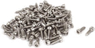 100 Pcs M3x10mm Stainless Steel Hex Socket Cap Head Self Tapping Screws