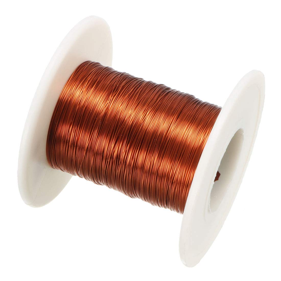 0.21mm Dia Magnet Wire Enameled Copper Wire Winding Coil 164ft Length Widely Used for Transformers Inductors