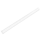 Clear Rigid Tubing 22mm(7/8'') ID x 25mm(63/64'') OD x 2Ft Length Round Plastic Polycarbonate Tube