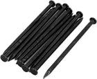 Hardware Nails 4-inch Length Carbon Steel Point Tip Wall Cement Nail Black 10pcs