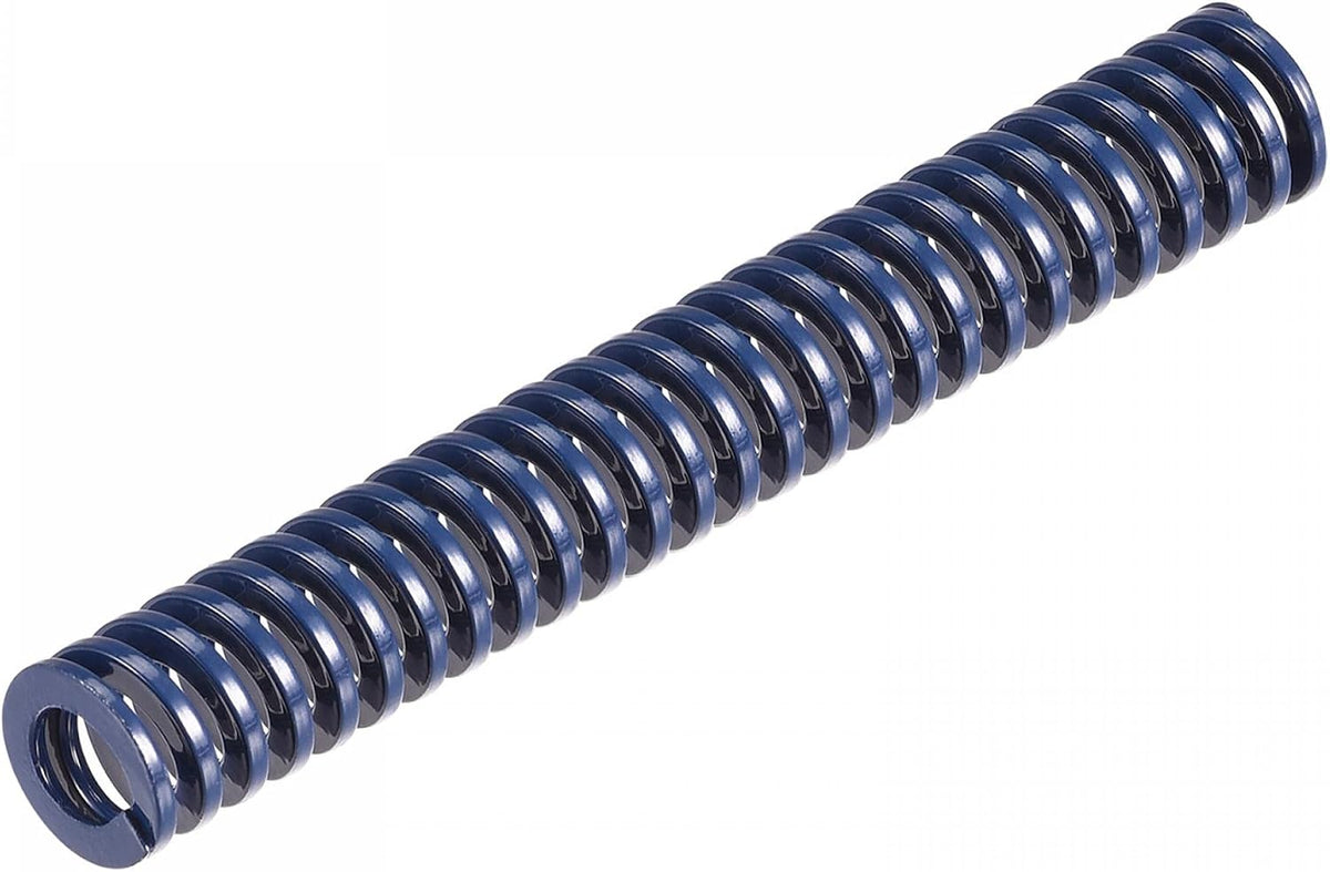 3D Printer Die Spring, 10mm OD 70mm Long Spiral Stamping Light Load Compression Mould Die Springs for 3D Printer Electric Part, Blue