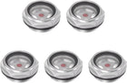Air Compressor Oil Level Gauge Sight Glass G3/4 Male Threaded Aluminum Indicator Sight Window 5Pcs