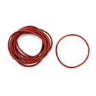 20Pcs 45mm x 1.9mm Rubber O-Rings NBR Heat Resistant Sealing Ring Grommets Red